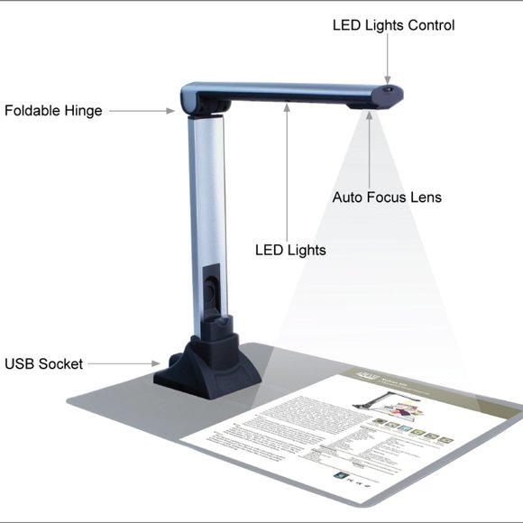ADESSO Presentation Scanner - Vertical Scanner - Picture 8 of 9